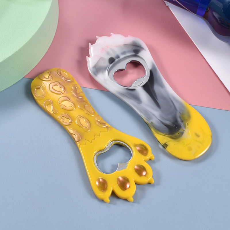 Sa Khuôn Silicone Tự Làm Dụng Cụ Mở Nắp Chai Bia Tiện Lợi