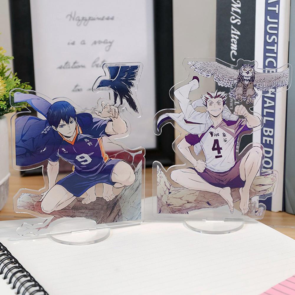 DARNELL Mô Hình Nhân Vật Anime Bằng Acrylic Dùng Trang Trí Bàn Đứng