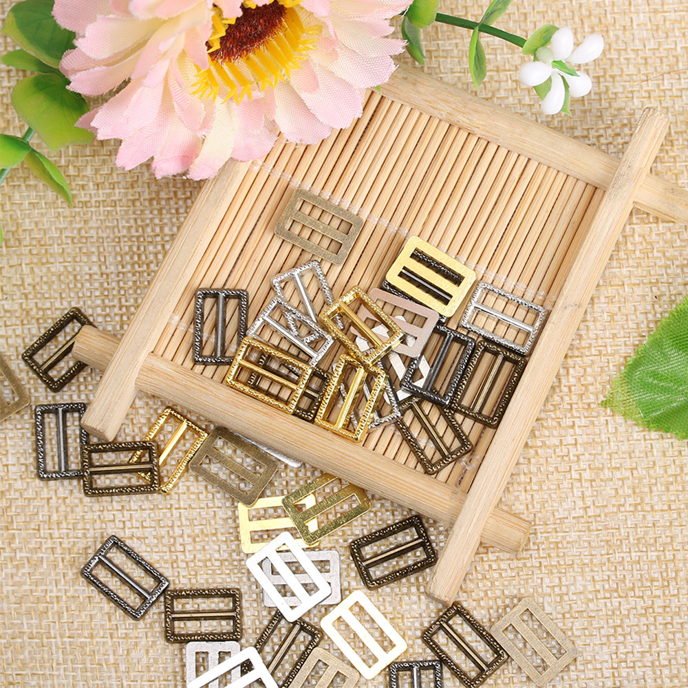 Set 20 / 40 Nút Khóa Ba Mặt Mini Với 4 Màu Kích Thước 3.5mm / 9mm Chất Lượng Cao Cho Túi Xách Búp Bê Diy