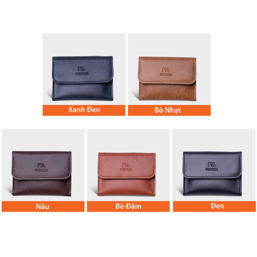Ví đựng thẻ mini unisex Fadoda FVN06 có hộp đi kèm . Bảo hành 1 năm