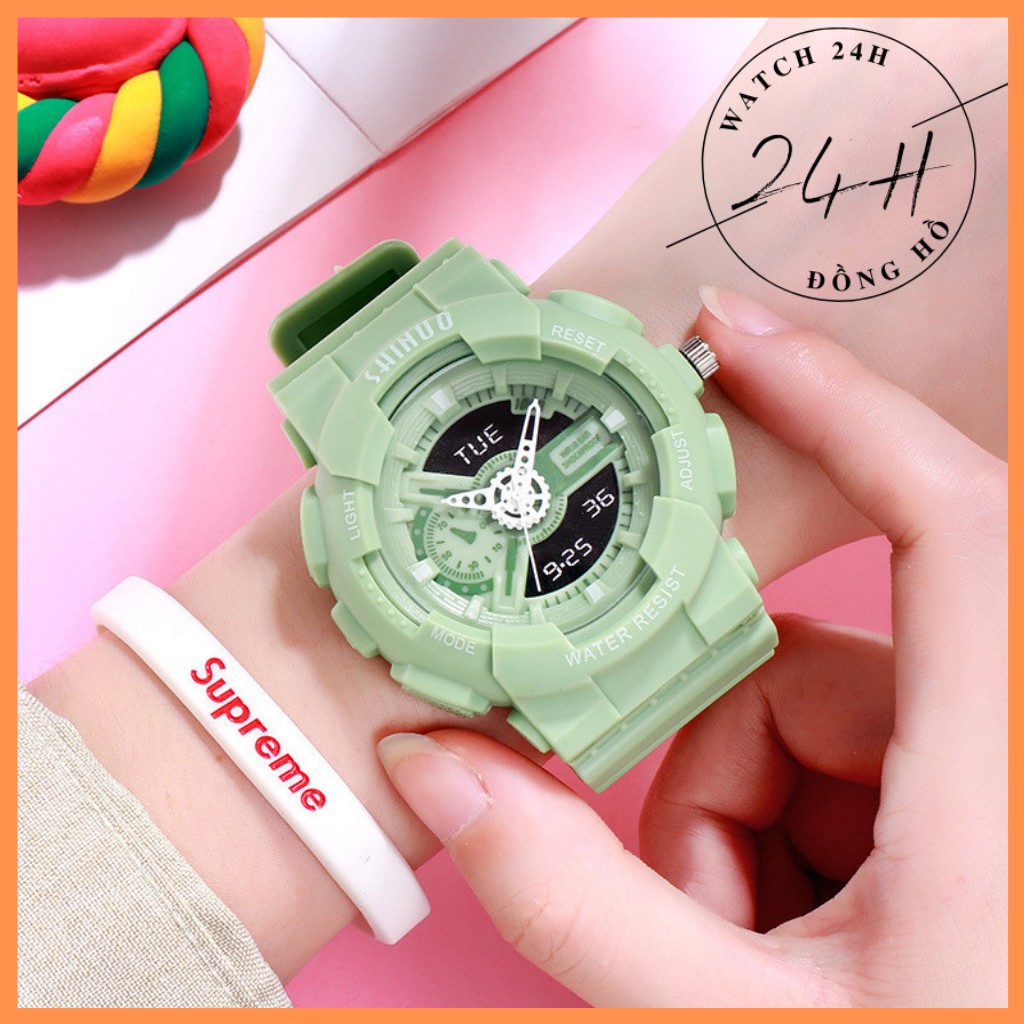 [Mã FAMAYFA2 giảm 10K đơn 50K] Đồng hồ thể thao nam nữ unisex SHUXIA , Full chức năng đủ màu, cá tính và năng động | BigBuy360 - bigbuy360.vn