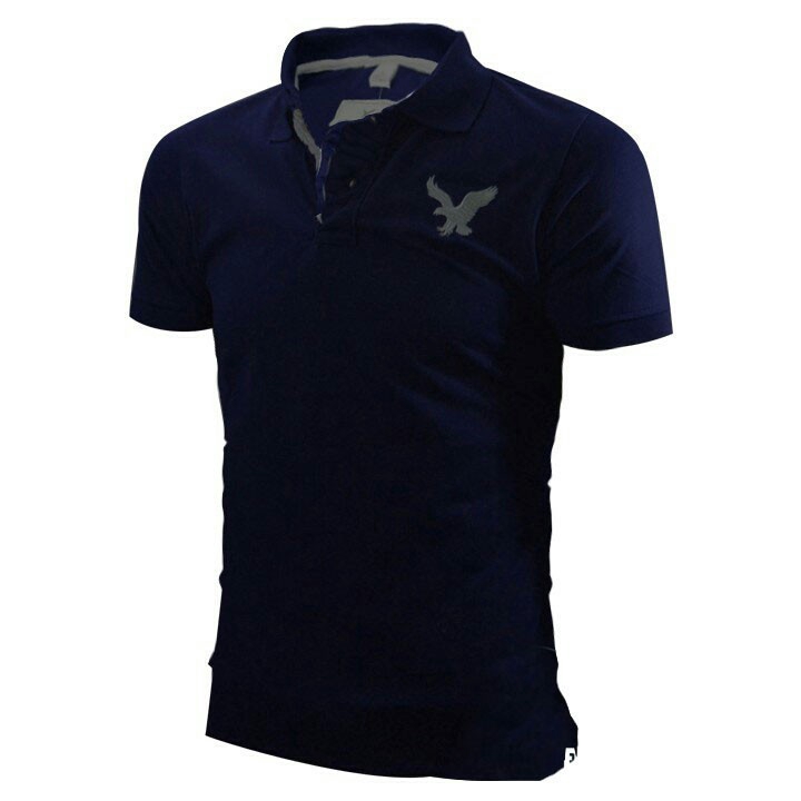 [ẢNH THẬT] Áo thun nam ngắn tay cổ bẻ thêu đại bàng - LZ FASHION- PS008 | BigBuy360 - bigbuy360.vn