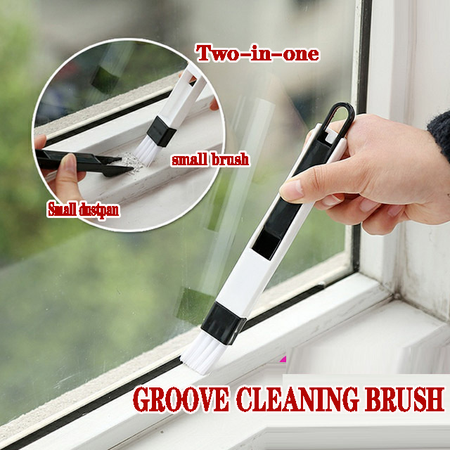 Bàn chải vệ sinh khe cửa sổ/ bàn phím máy tính 2 trong 1 đa năng