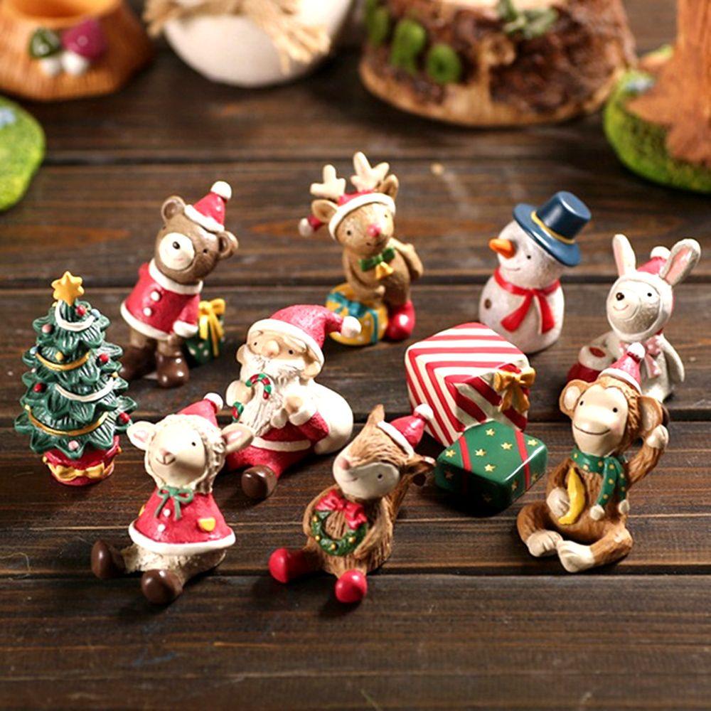 1 Mô Hình Ông Già Noel Mini Trang Trí Giáng Sinh