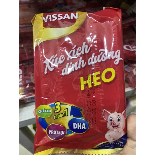 XÚC XÍCH HEO CP, XÚC XÍCH HEO 175g bịch 5cây