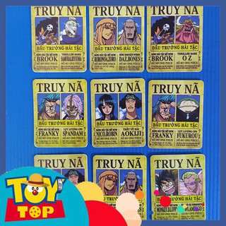 [Một thẻ] Thẻ bài Toonies One Piece truy nã phiên bản song đấu - đấu trường hải tặc thẻ 2nd có trầy