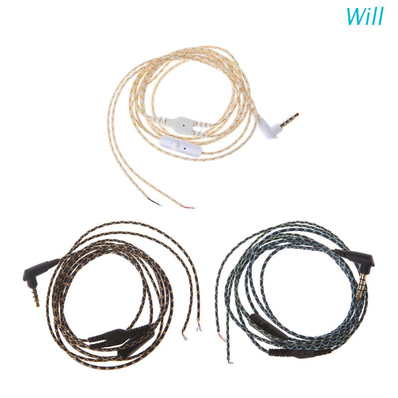 Dây Tai Nghe Thay Thế Có Mic 3.5mm