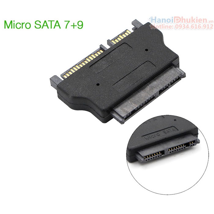 Đầu chuyển đổi SATA sang Micro SATA cho SSD 1.8 inch