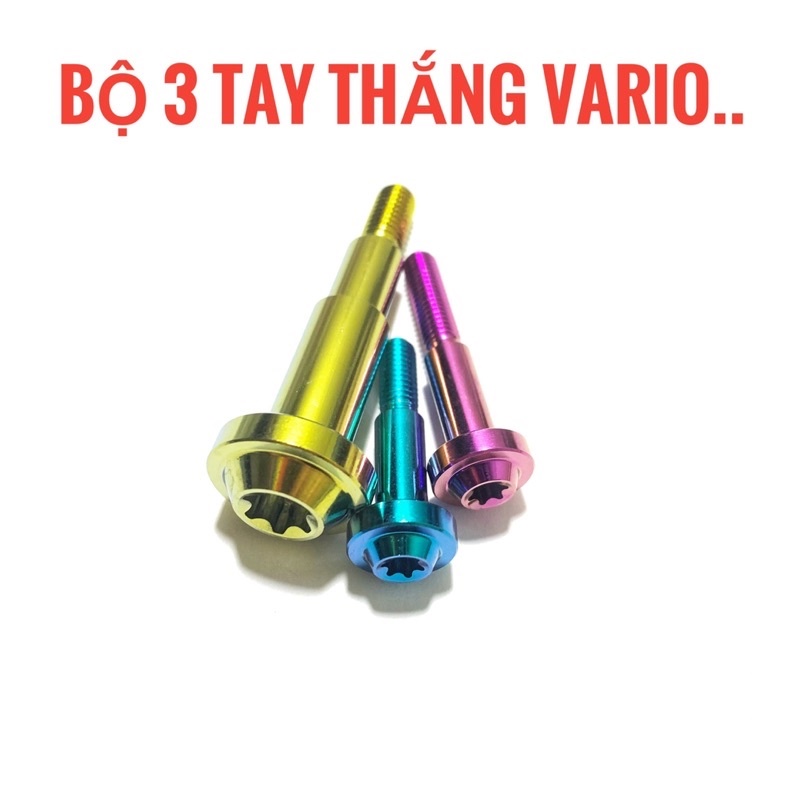 Bộ 3 Ốc tay thắng + tán GR5 dành cho Xe Vario