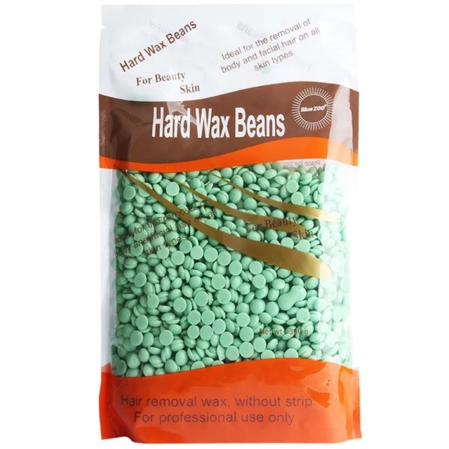 Sáp Wax Lông Hard wax beans Hương Green 300g