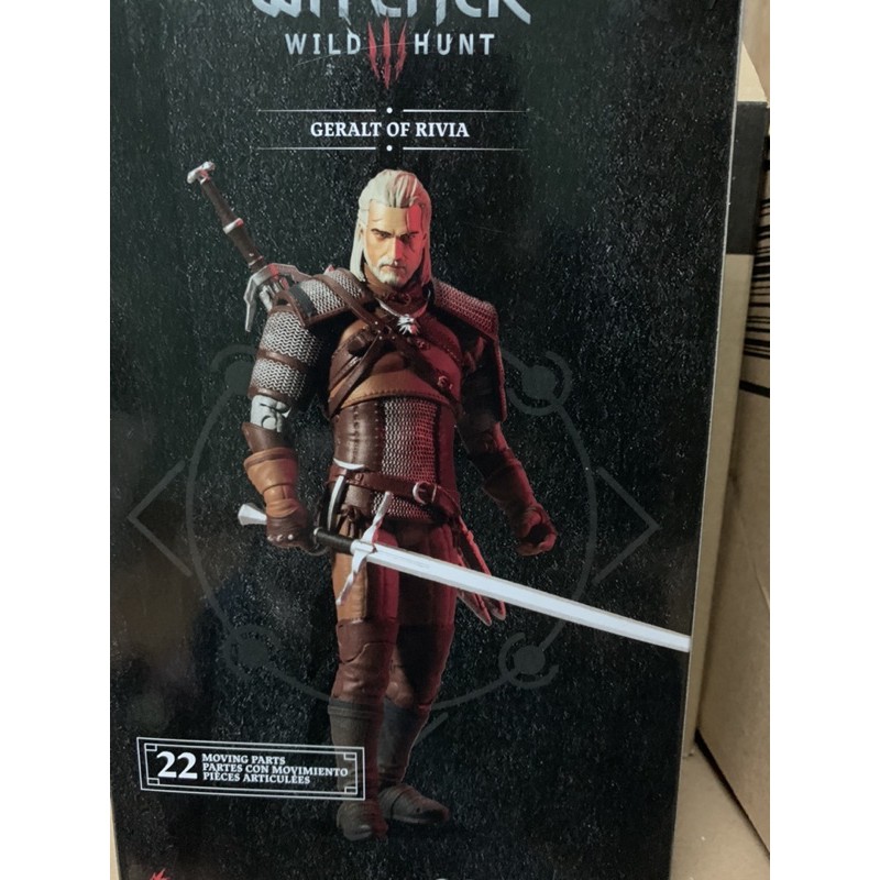 Mô hình McFarlane Toys The Witcher 3: Wild Hunt - Geralt of Rivia (Gold Label)