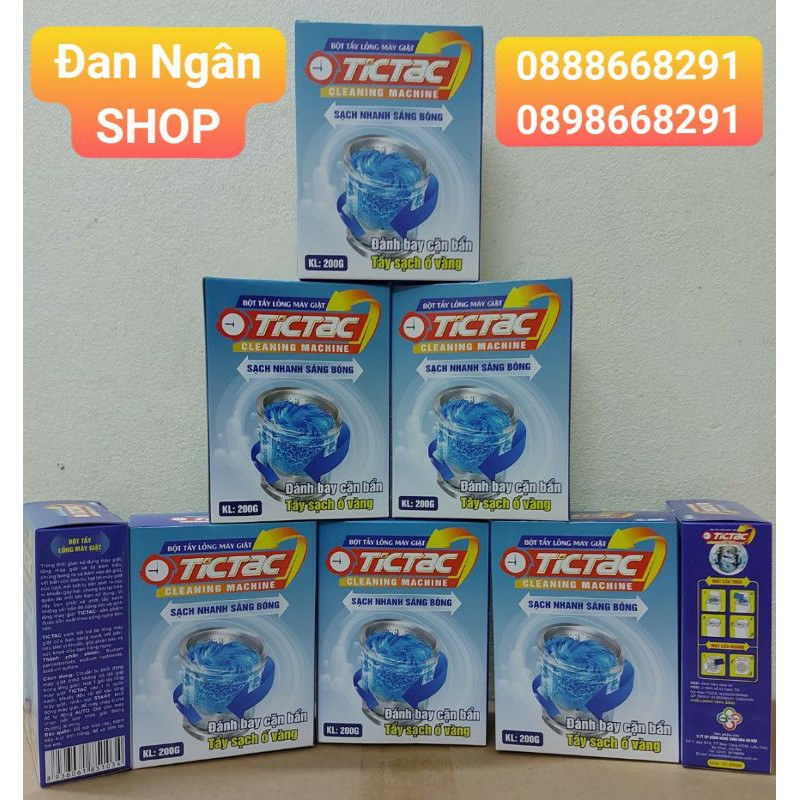 BỘT TẨY LỒNG GIẶT TICTAC 200gr