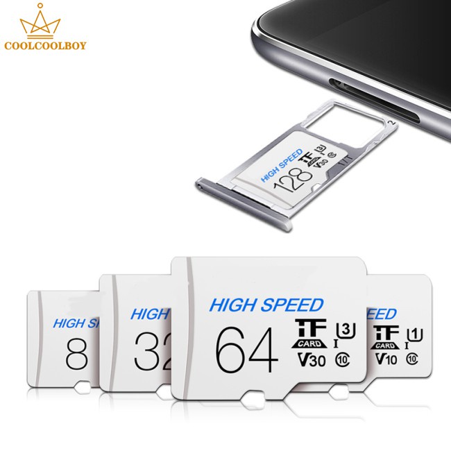 Thẻ Nhớ Micro Sd Tf Tốc Độ Cao 8 / 16 / 32 / 64 / 128gb Class 10