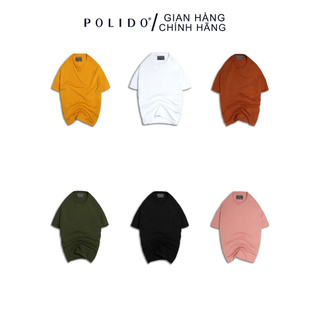Áo Phông Nam trơn CEFFYLO vải Cotton co giãn 6 màu
