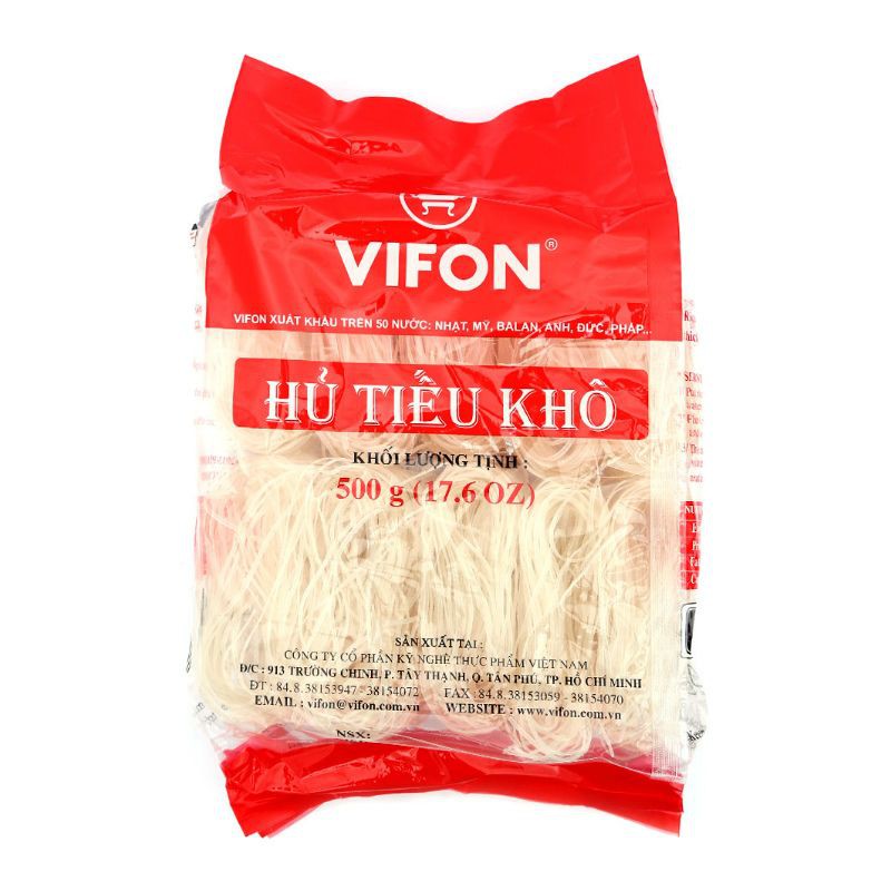 Hủ Tiếu Khô Vifon Gói 500G