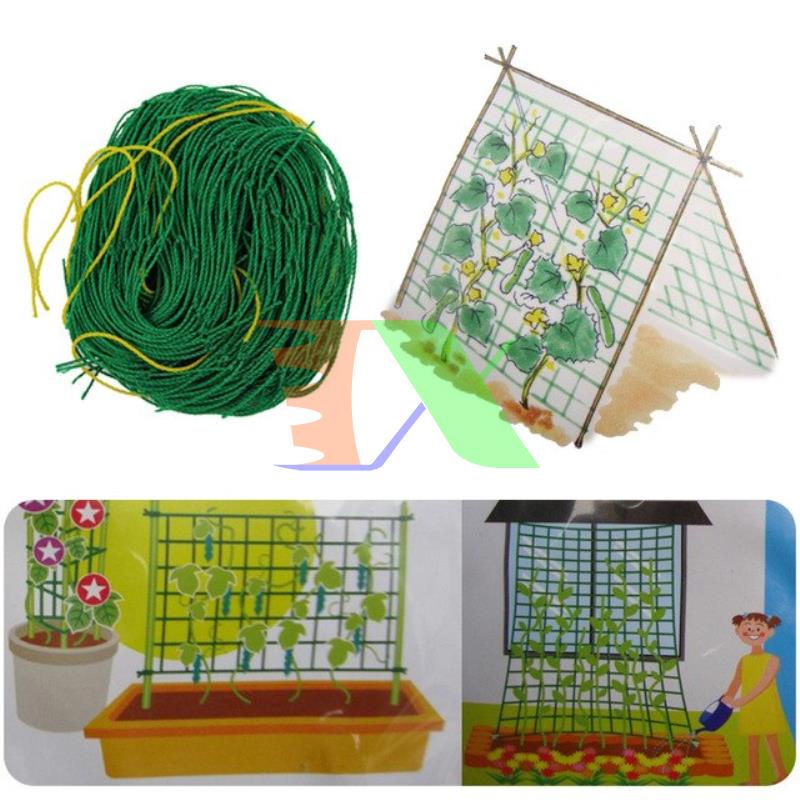 Lưới làm giàn dây leo (3.6m x 1.8m), lưới làm giàn cây Ollie net