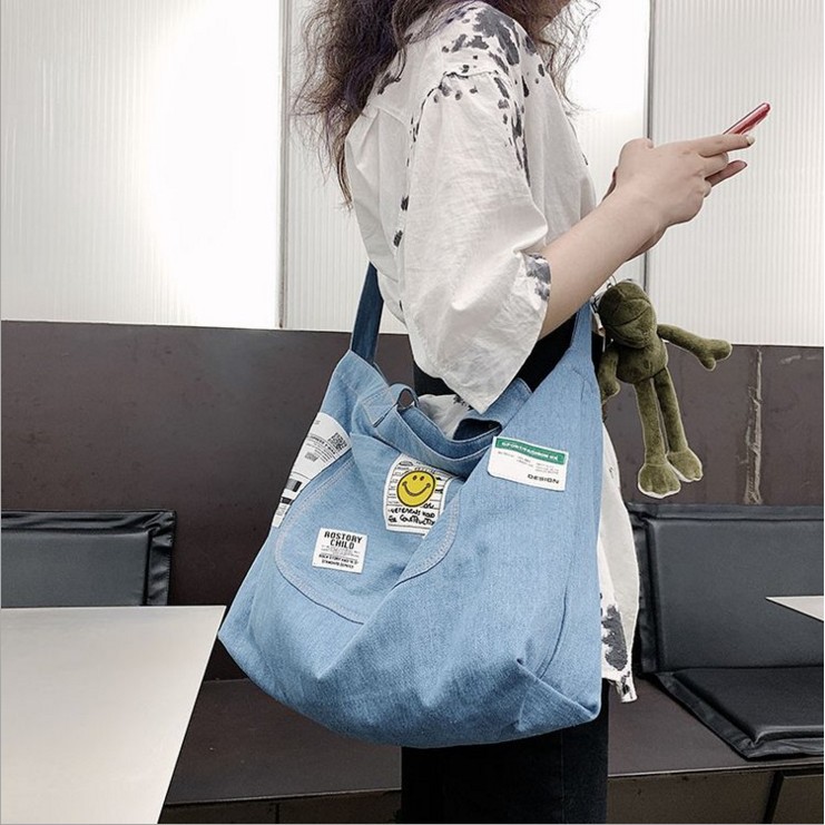 2021 Fashion Girls Cowboy Shoulder Bags Messenger Bags Handbags Denim Bag