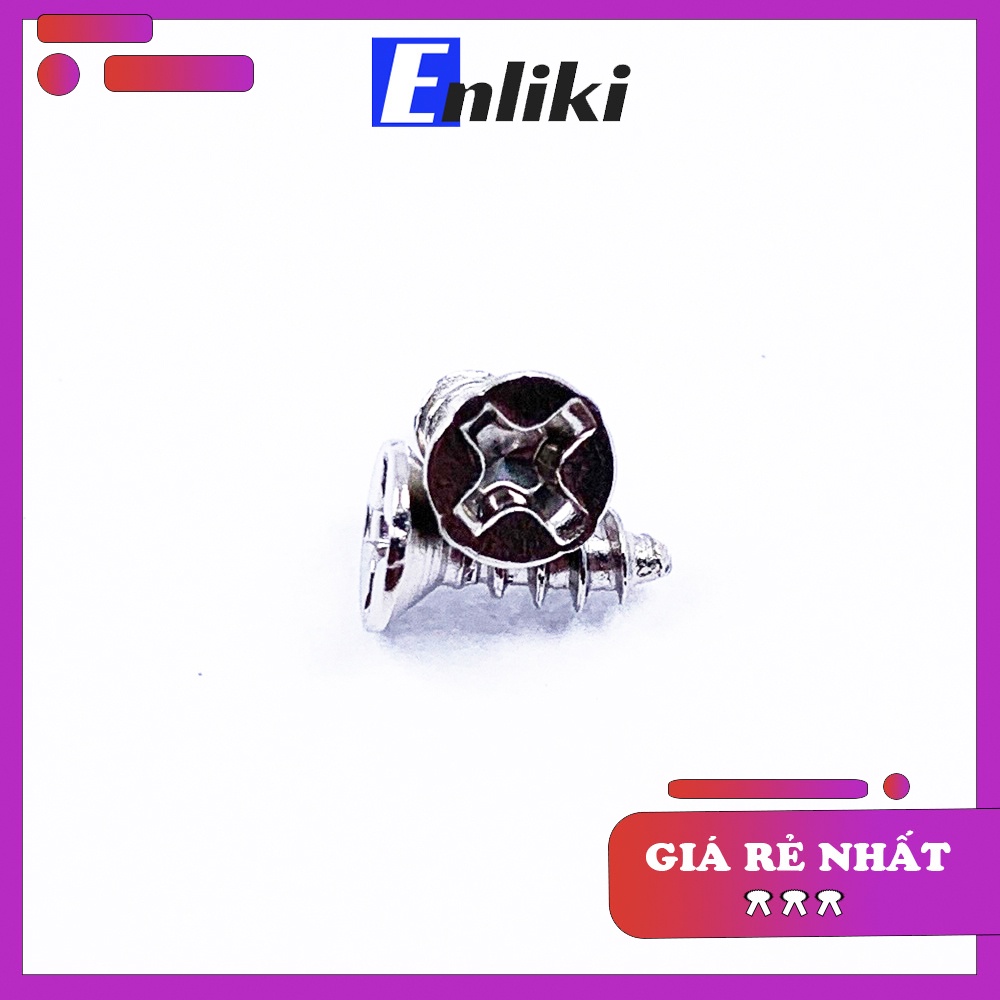 Vít M3 Mũ Phẳng 8mm (Gói 100 chiếc)