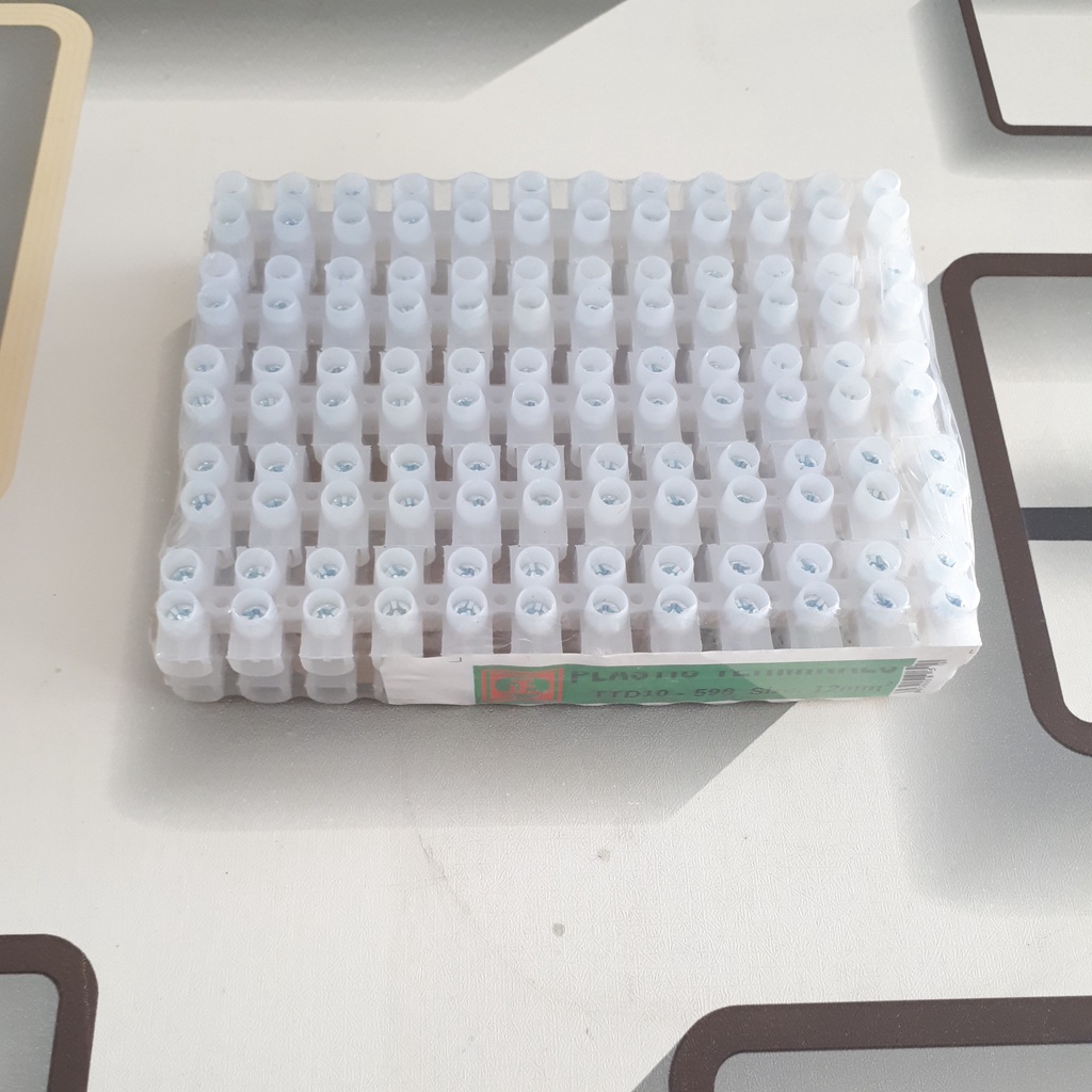 Domino cầu đấu dây điện TTD10 - 598 Size 12mm2 Tiến Thành