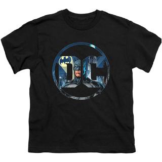 Áo thun cotton in logo batman dc cho bé