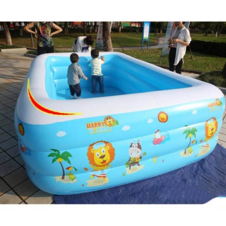 Phao bơi khổng lồ Kaw - Hàng Chính Hãng, Nhiều Kích Thước, 2 Lớp Co Giãn Đáy Chống Trượt, Bảo Hành 12 Tháng