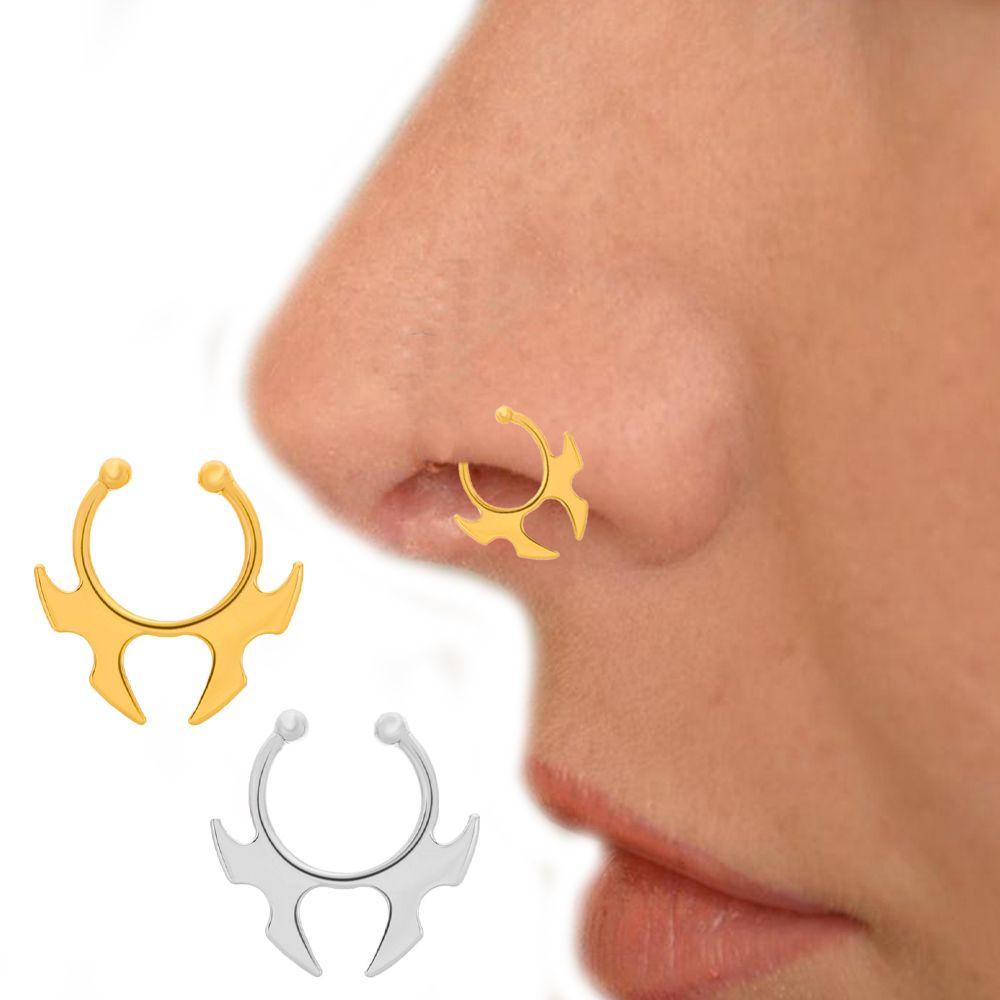 Khuyên Mũi Hình Chữ U Bằng Đồng Cá Tính Không Xỏ Lỗ VANES1 Dành Cho Bạn Nữ