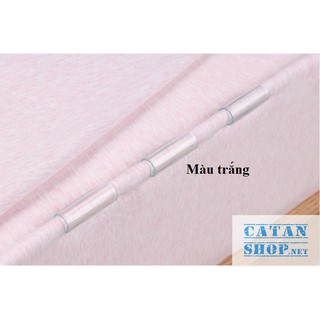 Set 12 Kẹp nhựa trong cố định chống trượt cho chăn ga giường tiện lợi, thông minh