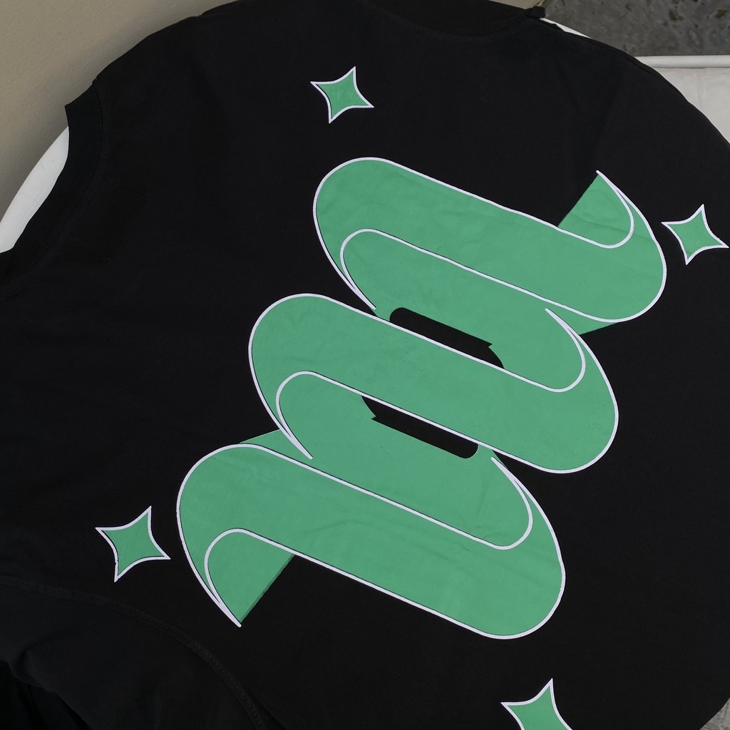 Áo Thun LocalBrand Mymospace " Green Logo " |Áo Thun Cotton Mịn Mát | Hàng Cao Cấp Chính Hãng