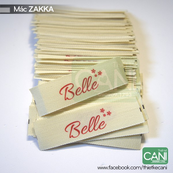 100c In theo yêu cầu Mác quần áo cotton / zakka