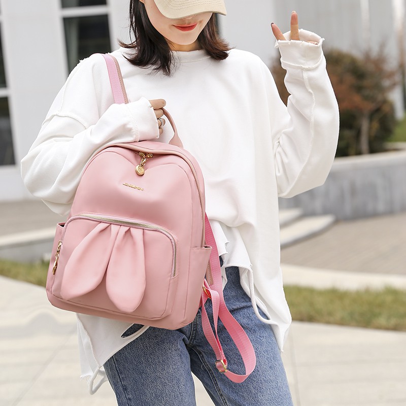 Ba Lô Mini Dễ Thương Sekolah Beg Galas Wanita Beg SandanWanita Murah Beg Galas Belakang Perempuan Cho Nữ