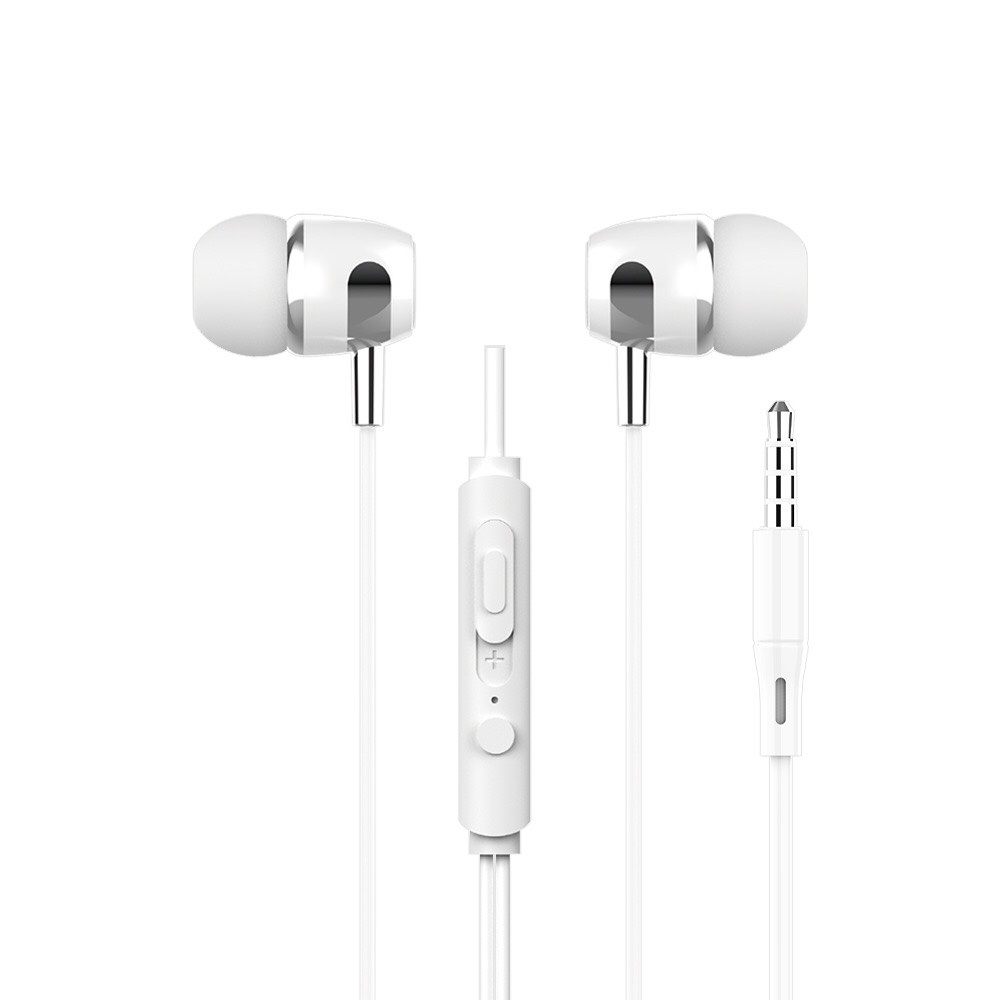 Tai Nghe Có Dây IZNC-N27 3.5mm Điều Chỉnh Âm Lượng Kèm Mic Cho Xiaomi MP3,MP4 iPh 6,6plus