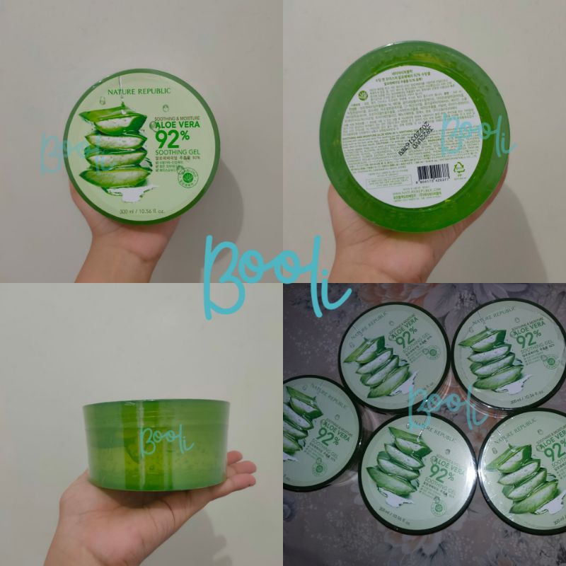 NATURE REPUBLIC Gel Lô Hội Tự Nhiên Dùng Làm Phụ Kiện Chụp Ảnh