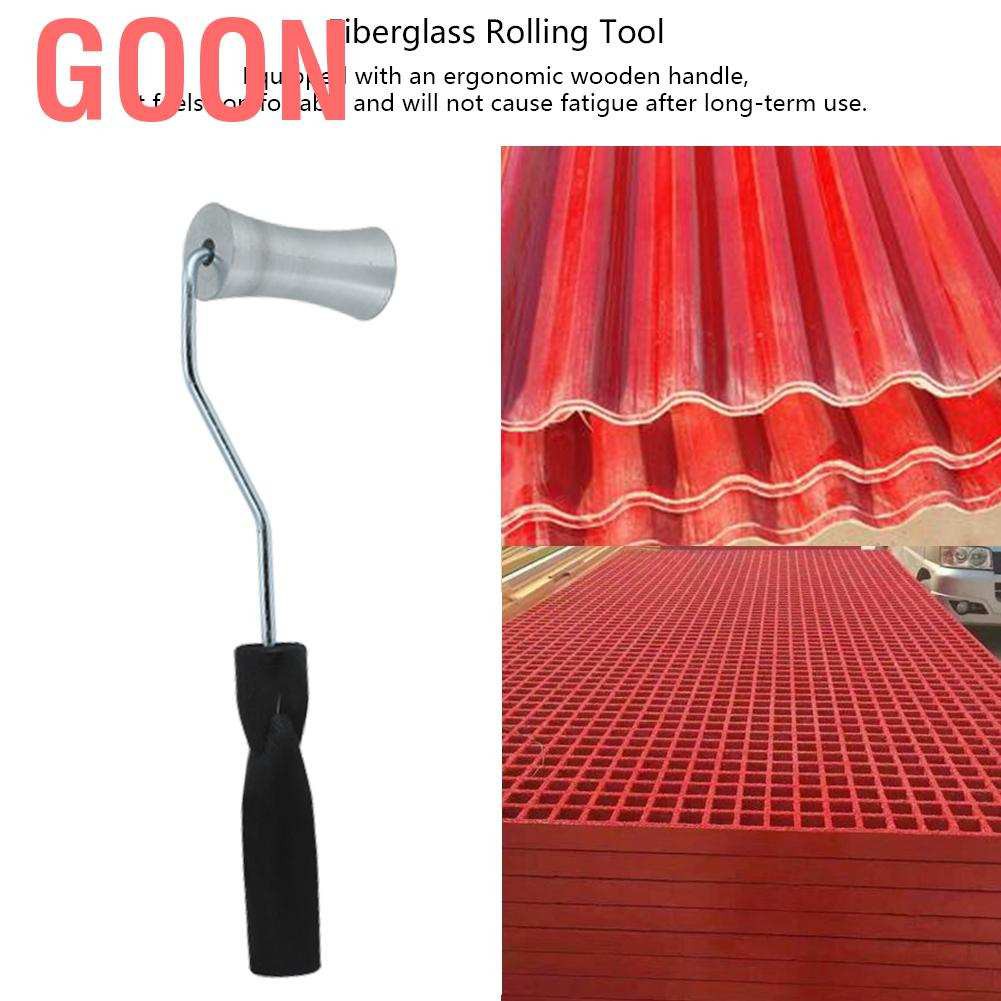 Goon Con Lăn Bong Bóng Bằng Hợp Kim Nhôm Sợi Thủy Tinh Thủy Tinh