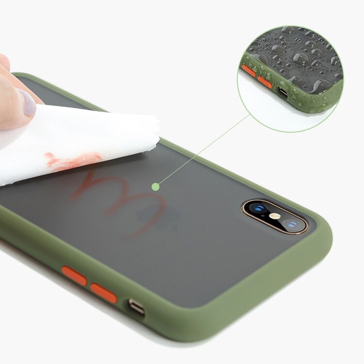 Ốp lưng iPhone X/ XS/ XS Max/ 11/ 11 Pro/ 11 Pro Max nhám mờ viền màu Benks Magic Smooth