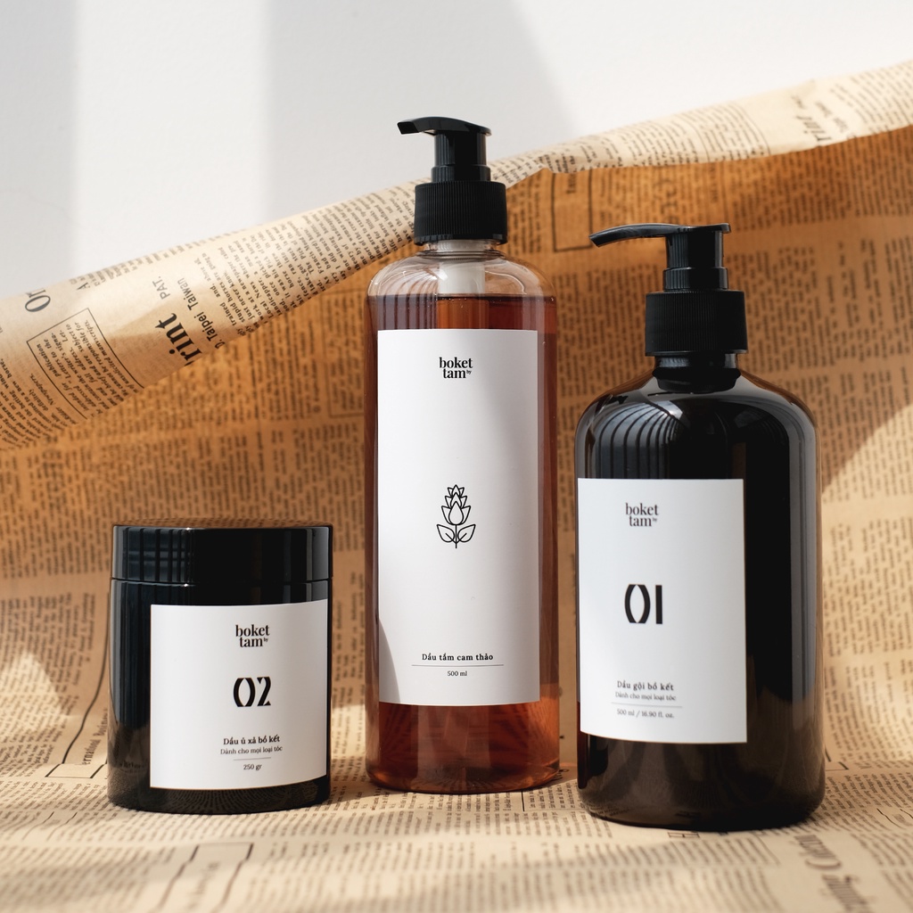 Combo Tắm Gội Handmade