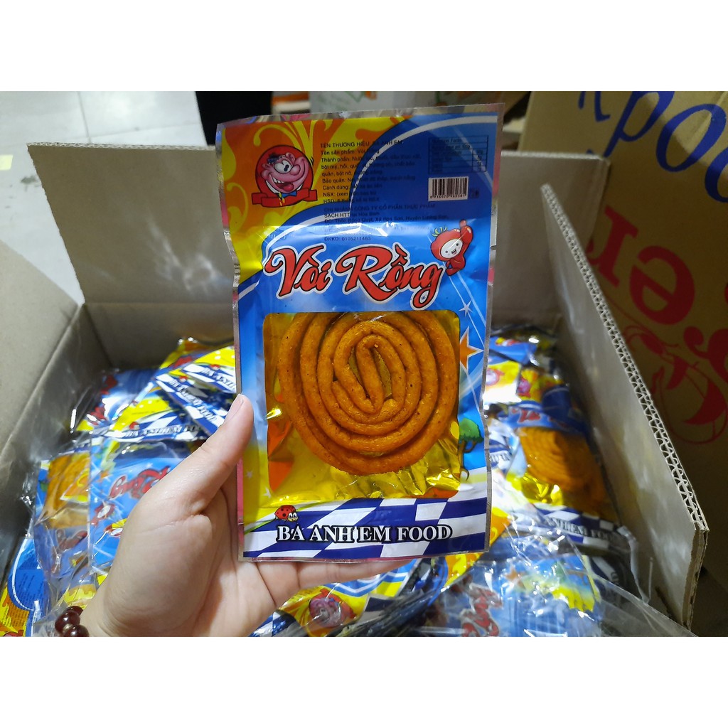 sỉ 30 gói snack vòi rồng SỈ LẺ ĐỒ ĂN VẶT