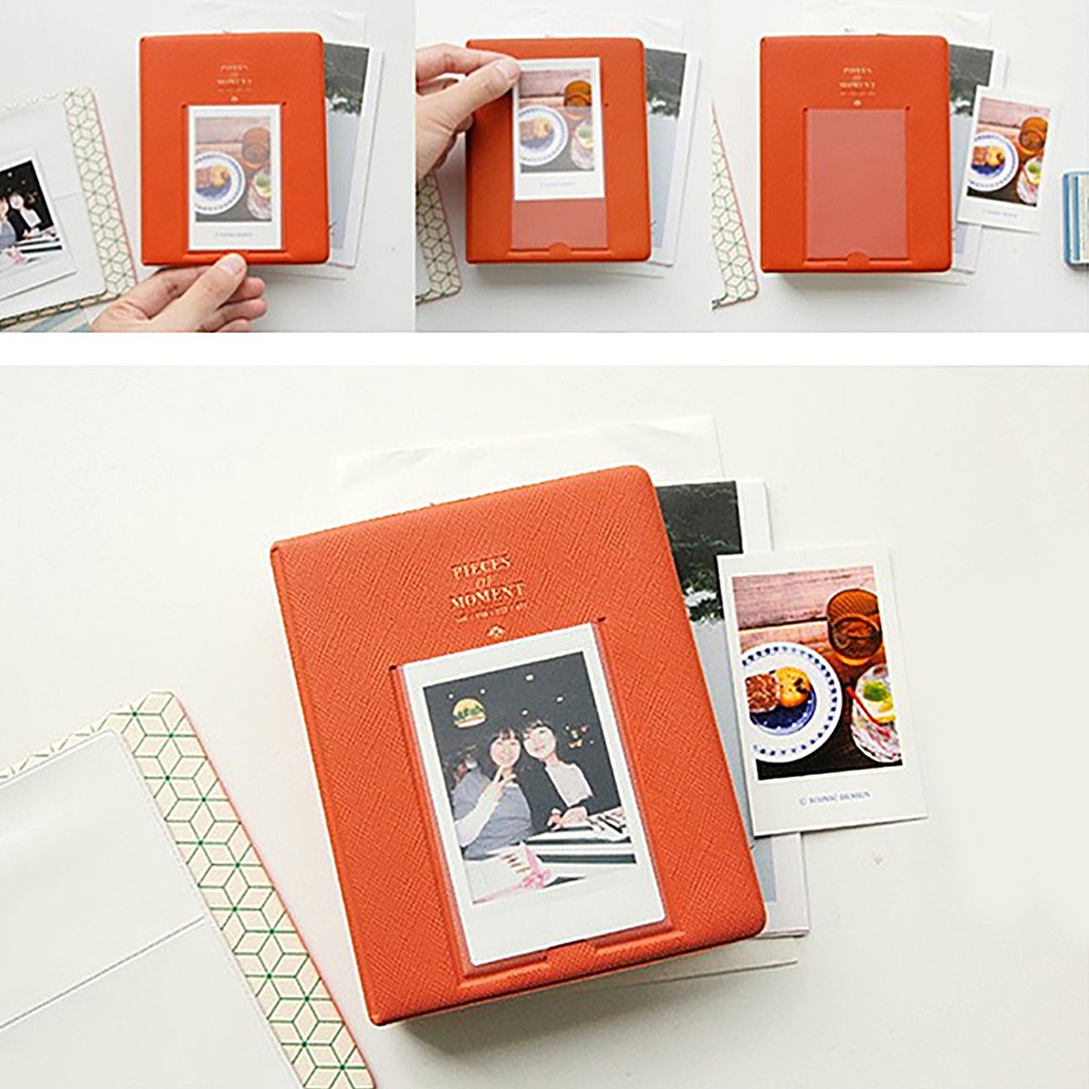 Cuốn album thiết kế 64 bìa đựng hình Polaroid Fujifilm Instax thiết kế nhỏ gọn độc đáo