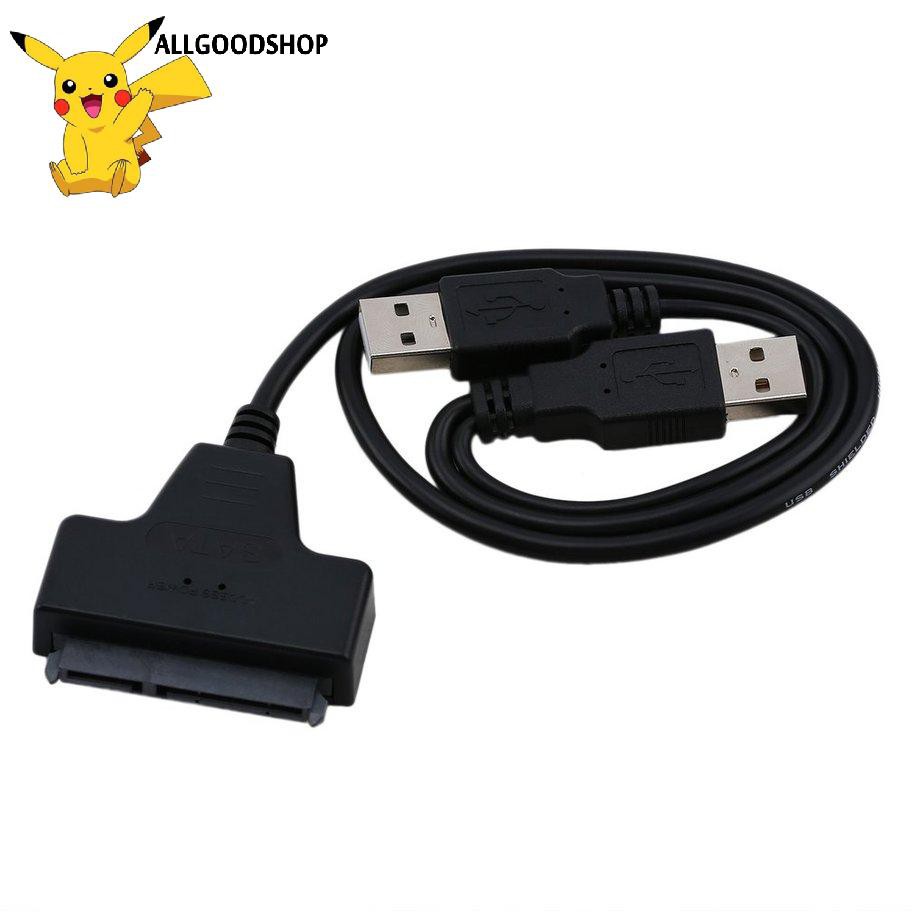 Dây cáp chuyển đổi USB 2.0 to 2.5inch 22Pin 7+15 ATA SATA 2.0 HDD/SSD chuyên dụng