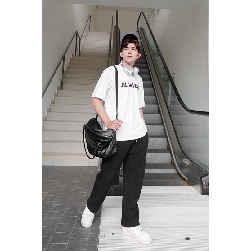 Áo phông oversize JIL SANDER, JACKLANE, Áo cộc tay Unisex Jack Lane