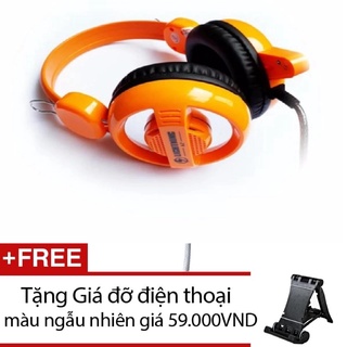 Lightning A2 Tai nghe chuyên game hỗ trợ học trực tuyến  onlie + tặng giá đỡ điện thoại -tai nghe