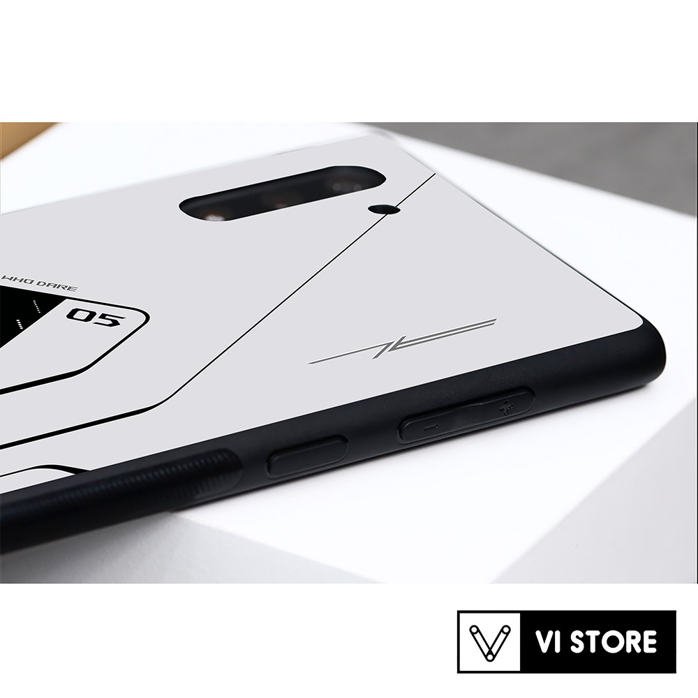 Ốp kính cường lực Gaming ROG cho Samsung Galaxy Note 10, Note 10 Plus, Note 10 Lite