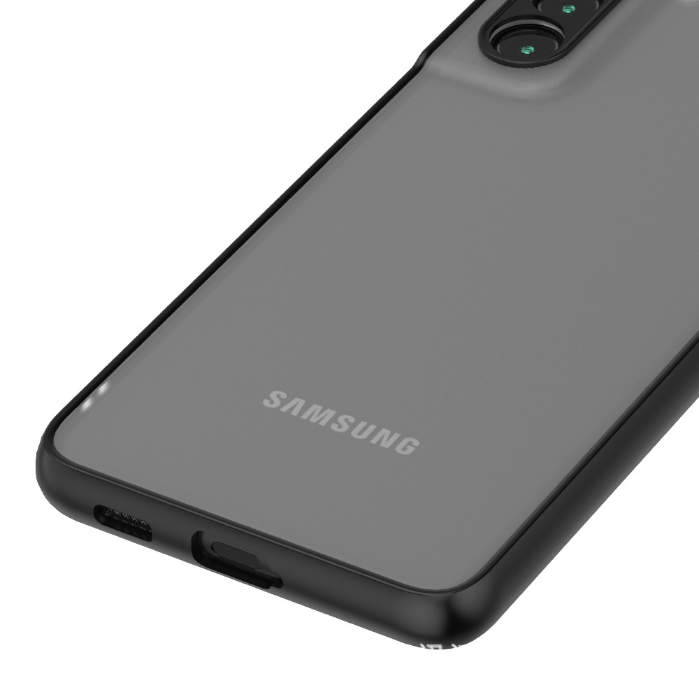 Ốp lưng samsung S21 Ultra S20+ S21Fe S20 S20+ S10 S10+ S9+ S8+ Note 8 Note 9 Note 10+ Note 20 S20Fe Đen Nhám [Basic]