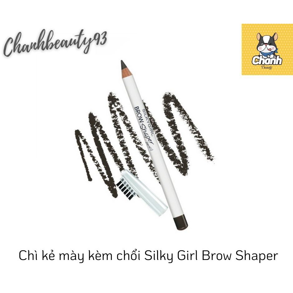 Chì kẻ mày kèm chổi SilkyGirl Brow Shaper