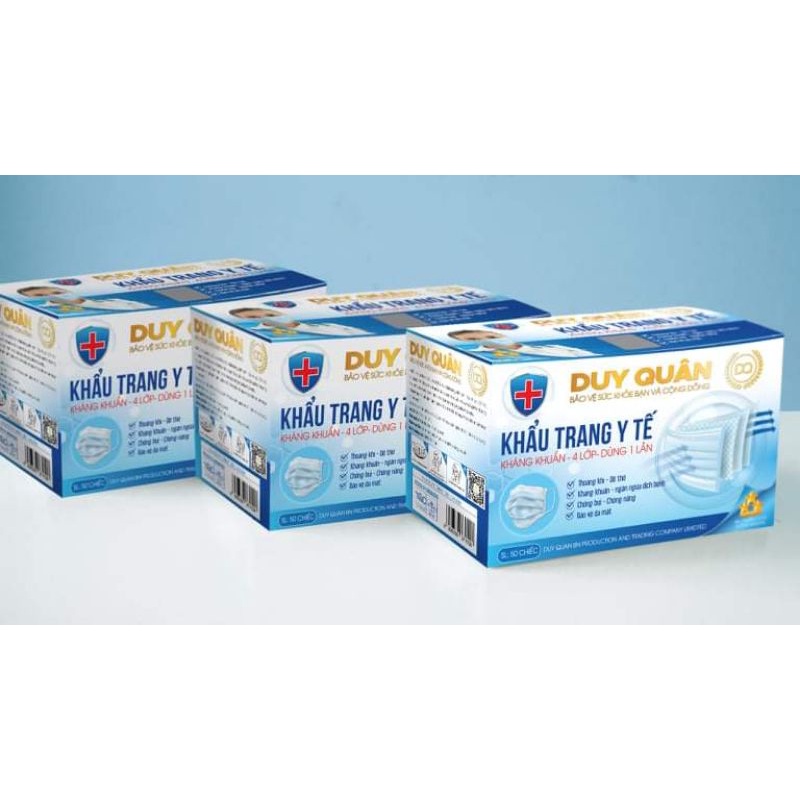 [Mã COSDAY giảm 8% đơn 150K] [Giá Sỉ] Hộp khẩu trang y tế họa tiết 4 lớp 50 cái | BigBuy360 - bigbuy360.vn