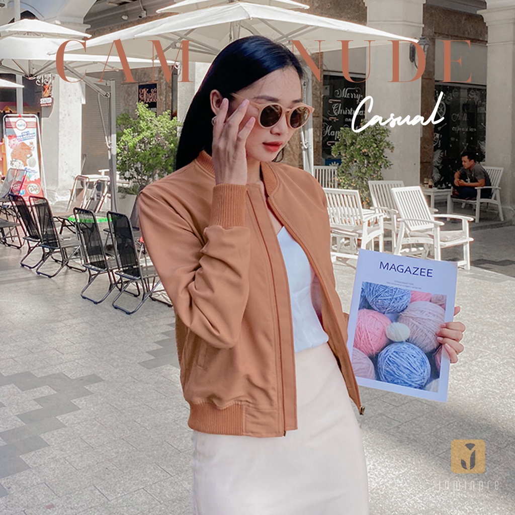 Jamin Premium - Áo Khoác Cao Cấp, chất kaki thun không xổ lông 2 Lớp, mát chống nắng, chống tia UV form đẹp JBC29