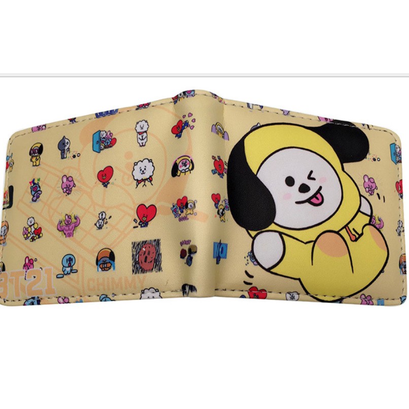 Ví gập BTS BT21