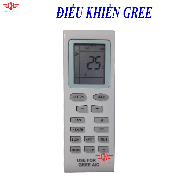 Remote máy lạnh  GREE - điều khiển điều hòa gree