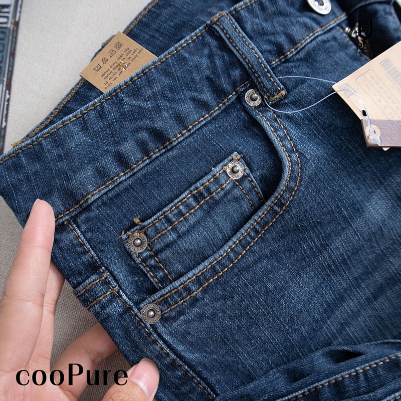 Quần Jean cooPure extra Spandex mẫu mới, quần dài jeans nam cooPure (3 màu) | BigBuy360 - bigbuy360.vn