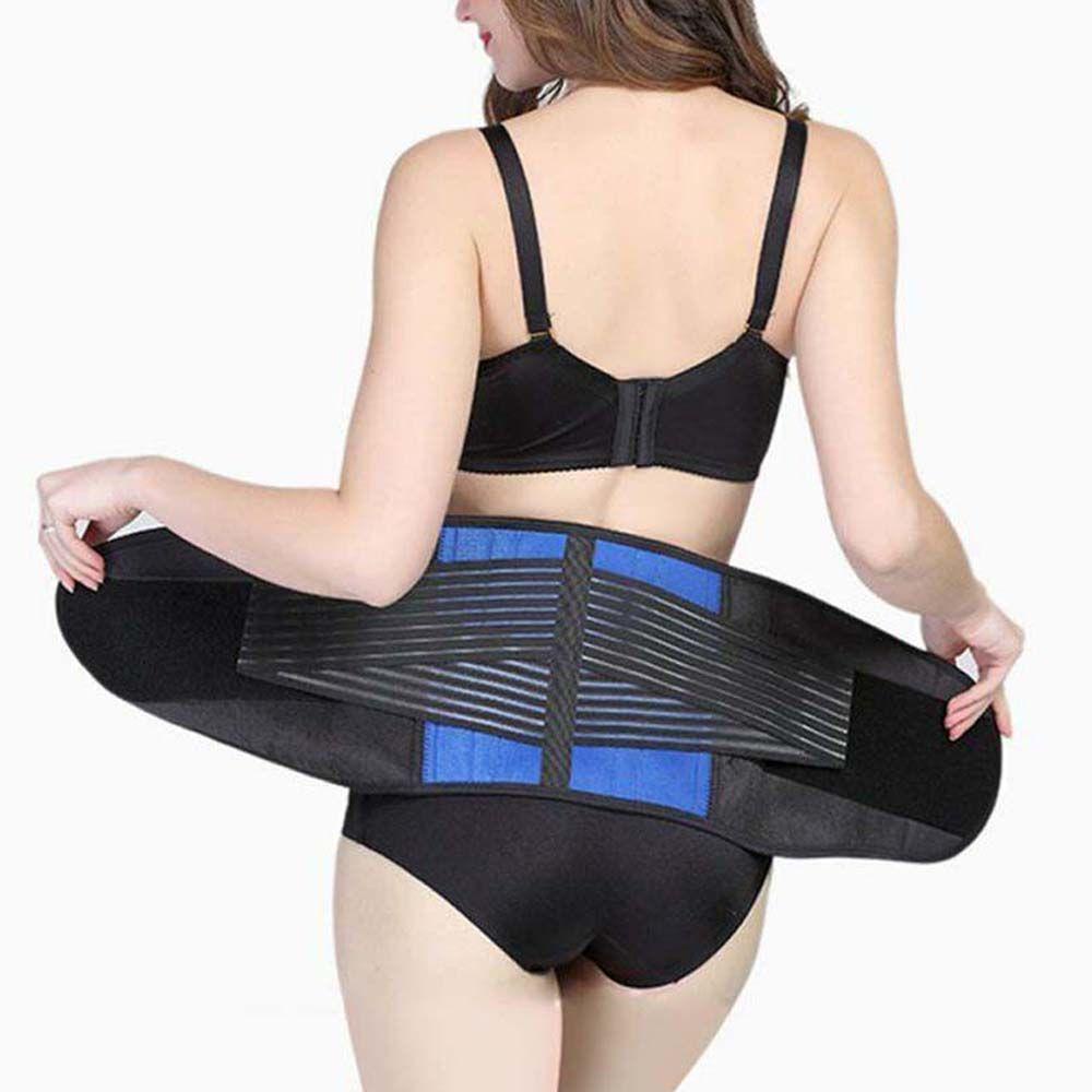 Đai Thắt Lưng Hỗ Trợ Điều Chỉnh Được Màu Đen Chăm Sóc Sức Khỏe