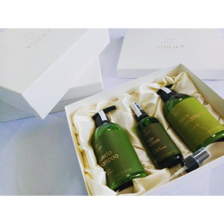 Set gội bưởi+ xả dừa+ xịt bưởi